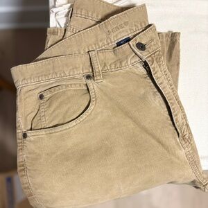 Vintage Men's Tan Corduroy Pants